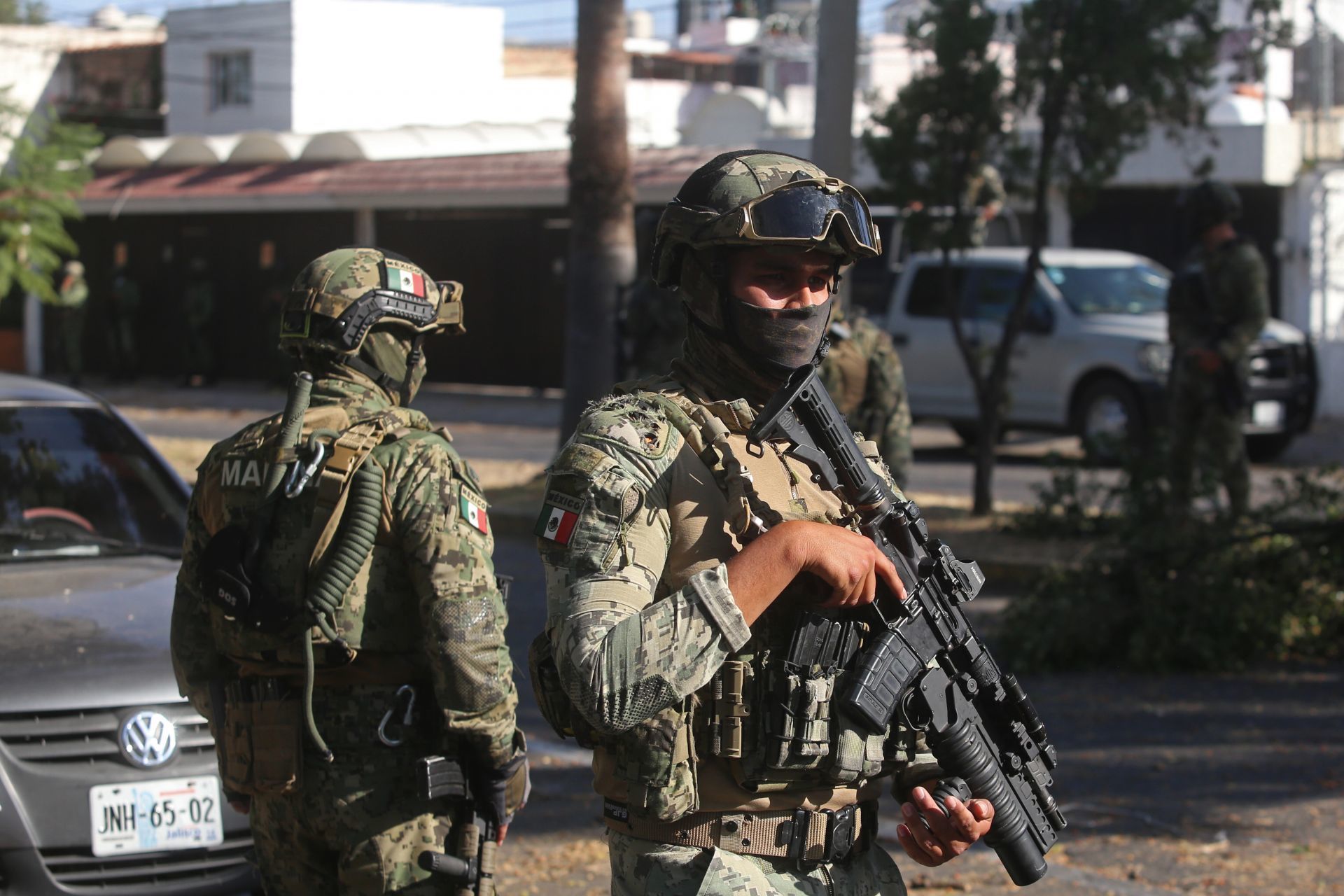 Balacera entre grupos criminales en Teocaltiche, Jalisco