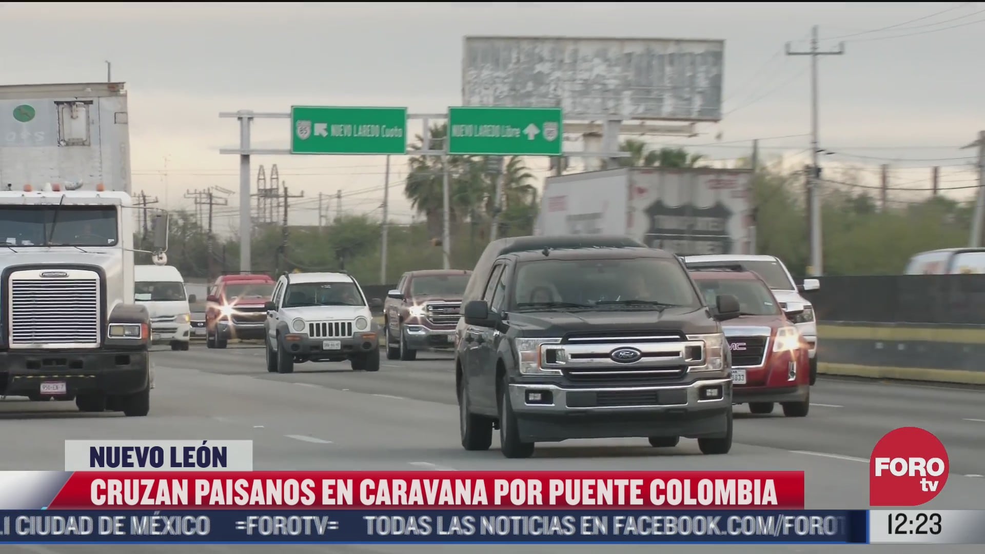 paisanos llegan a mexico en caravana y evitando carreteras peligrosas