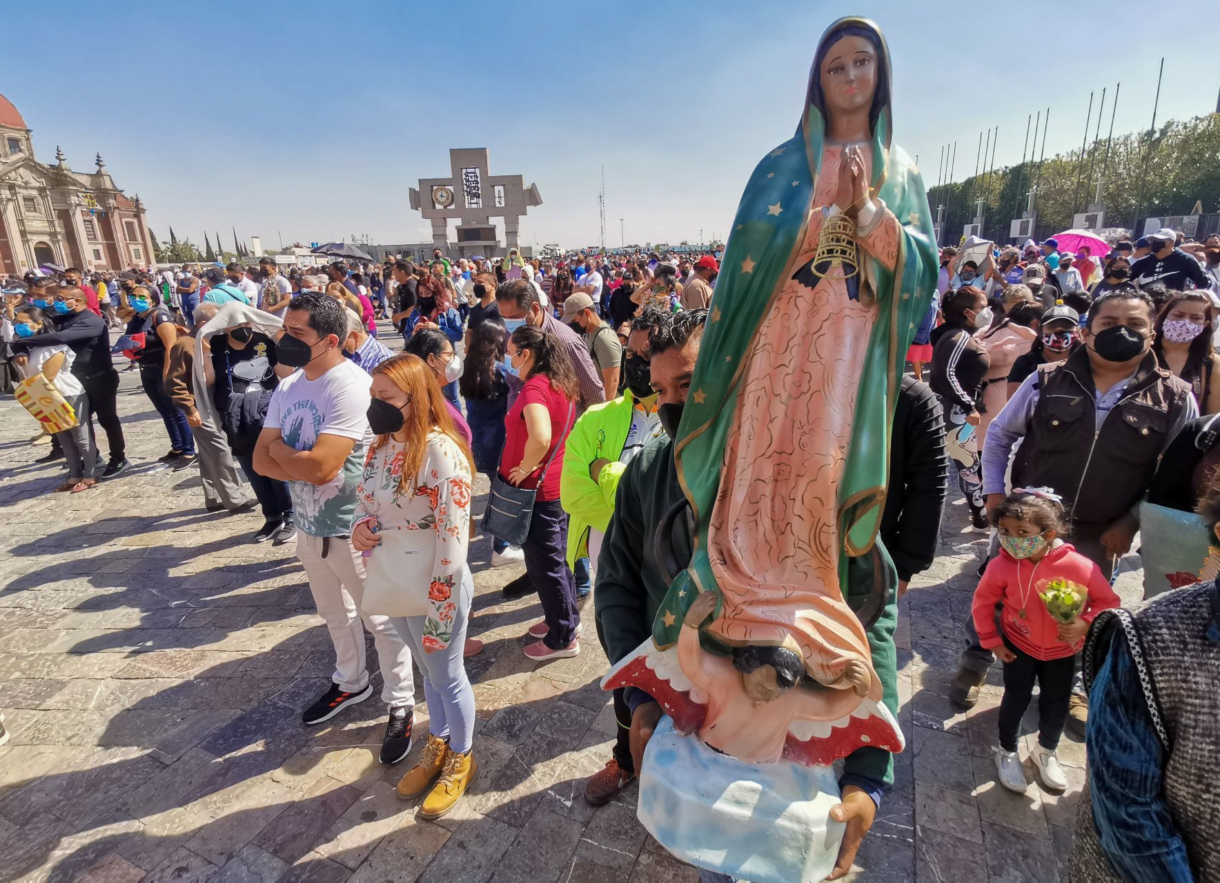 Llega peregrinación de corredores de Veracruz a la Basílica