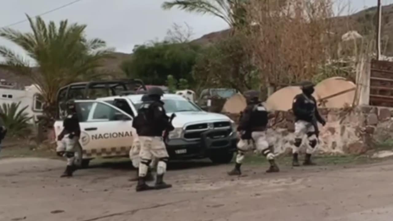 Balacera contra policías en Rosarito, Baja California (FOROtv)