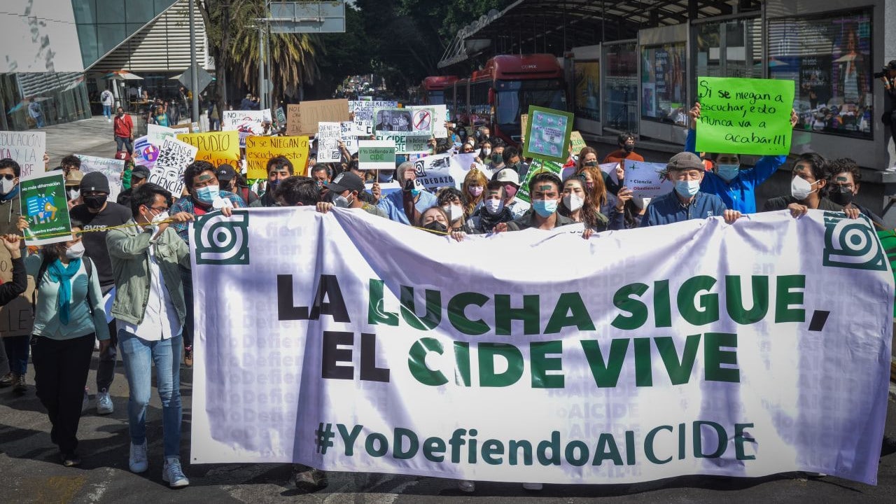 Siguen las protestas en el CIDE; Tec y la Ibero piden diálogo
