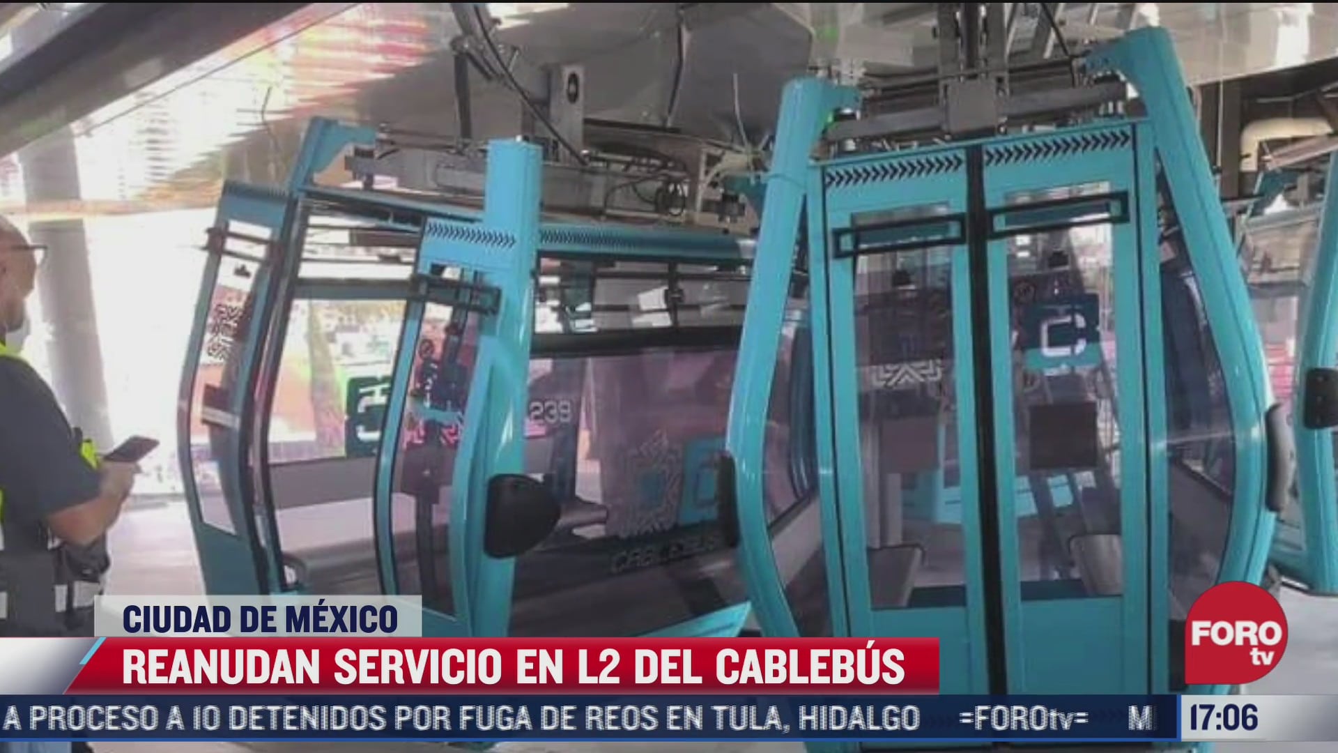 reanudan servicio en l2 del cablebus tras afectaciones en servicio