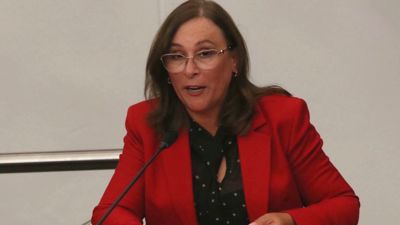 Rocío Nahle, secretaria de Energía, comparece ante comisiones del Senado