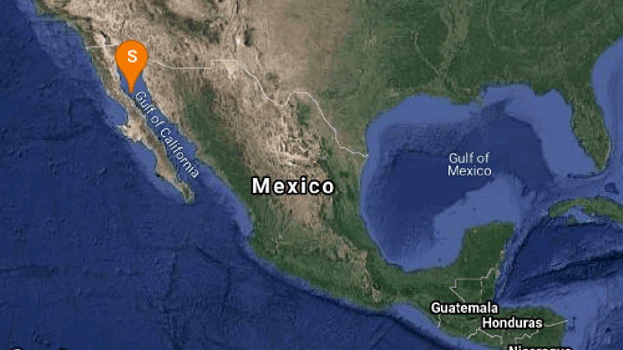 Sismo magnitud 4.7 en San Felipe, Baja California