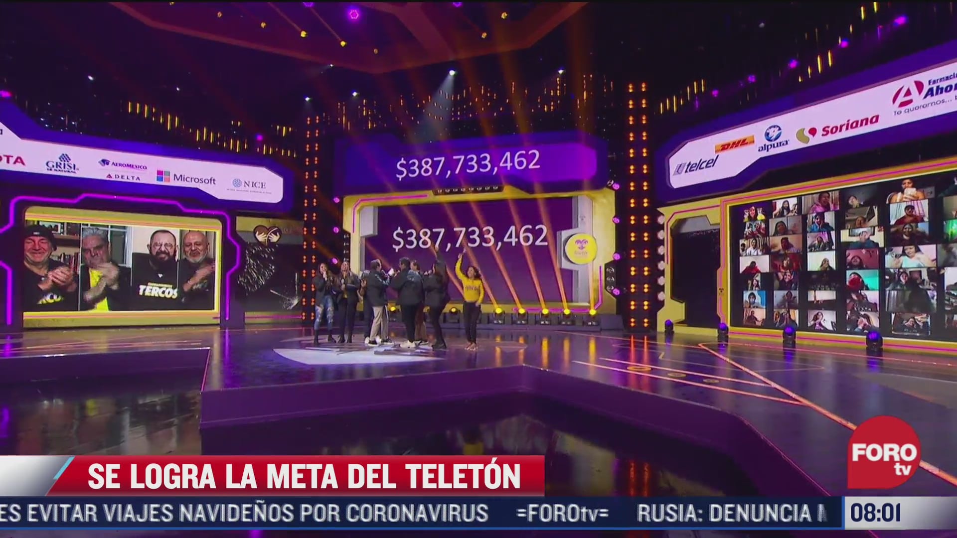 teleton mexico recauda 387 millones 733 mil 462 pesos