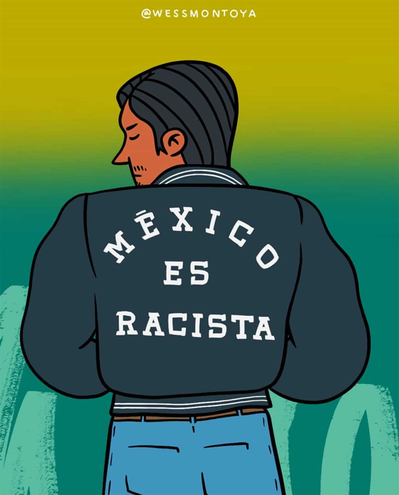 Tenoch Huerta publica imagen sobre racismo Mexico