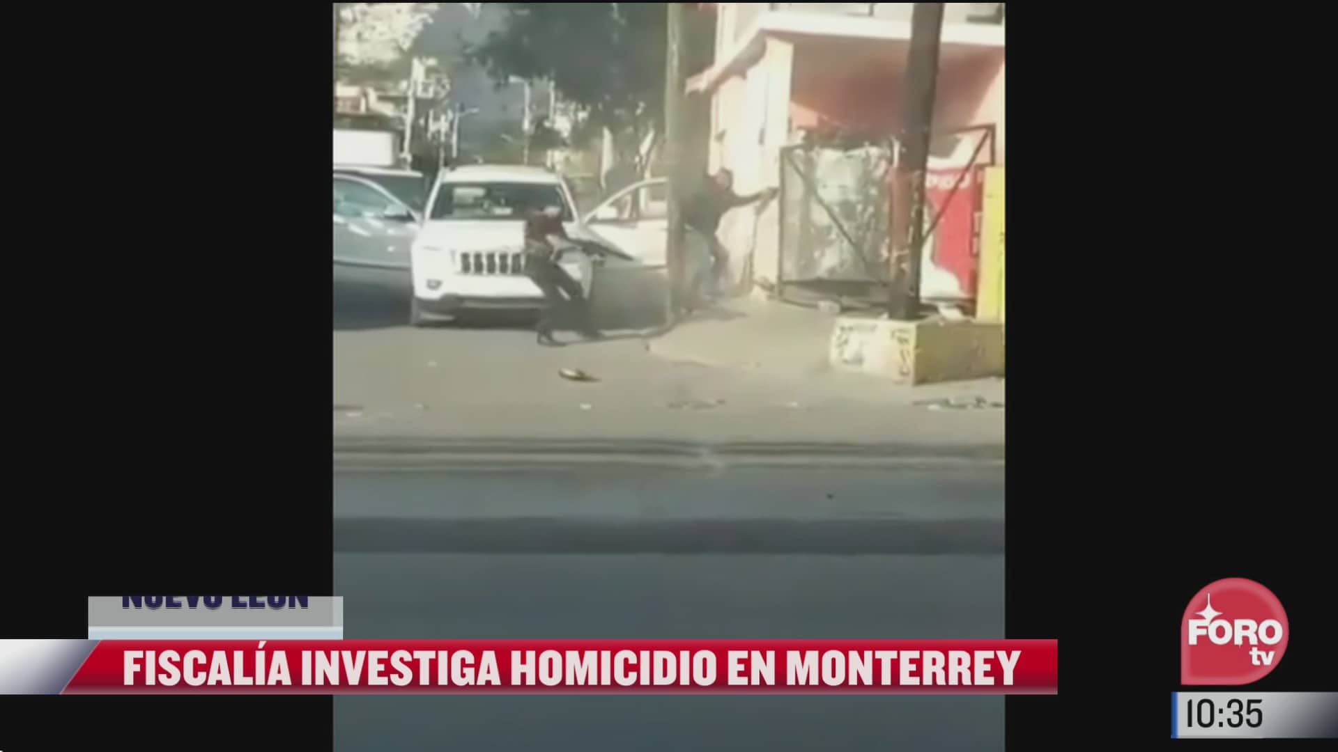 video asesinan a balazos a hombre dentro de un domicilio en monterrey