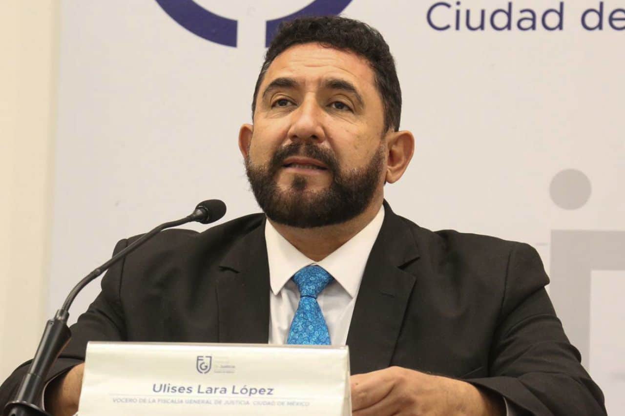 Ulises Lara López, vocero de la Fiscalía de la CDMX (Cuartoscuro)