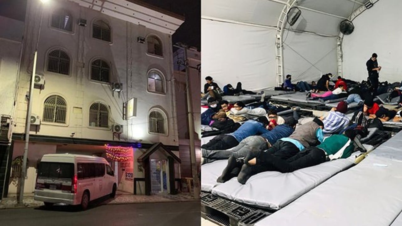 Rescatan a 105 migrantes en hotel de Monterrey, Nuevo León