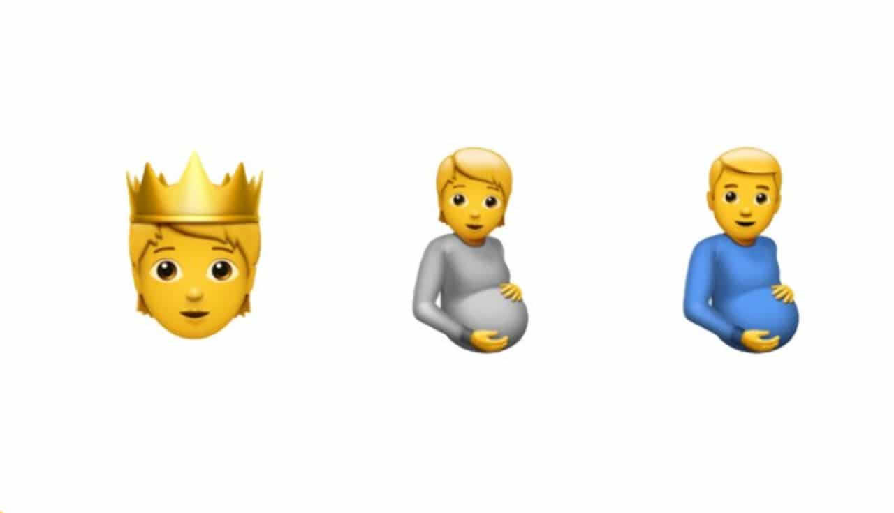 Corazón coreano y un hombre embarazado, nuevos emojis de iOS
