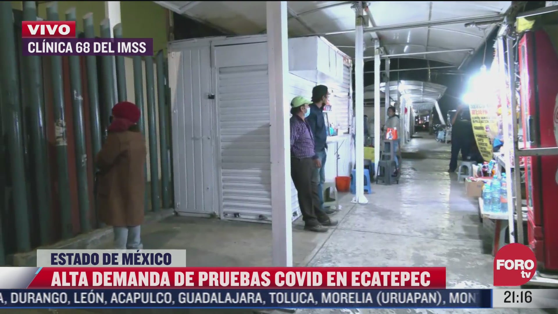 alta demanda de pruebas covid en ecatepec