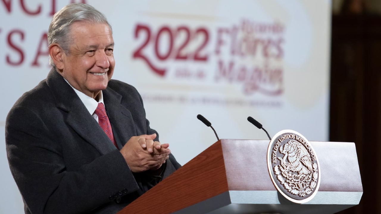 El presidente de México, Andrés Manuel López Obrador (AMLO)