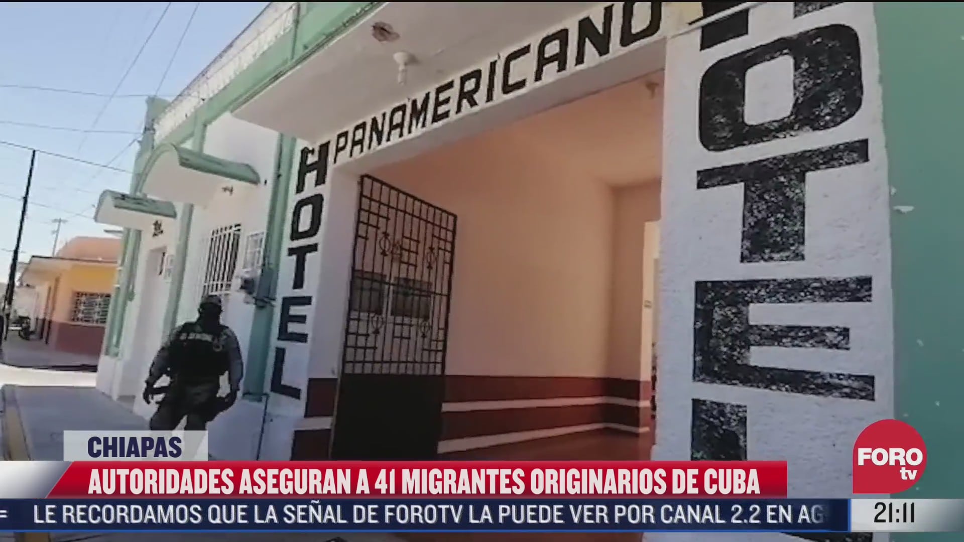 aseguran a 41 migrantes de cuba en chiapas