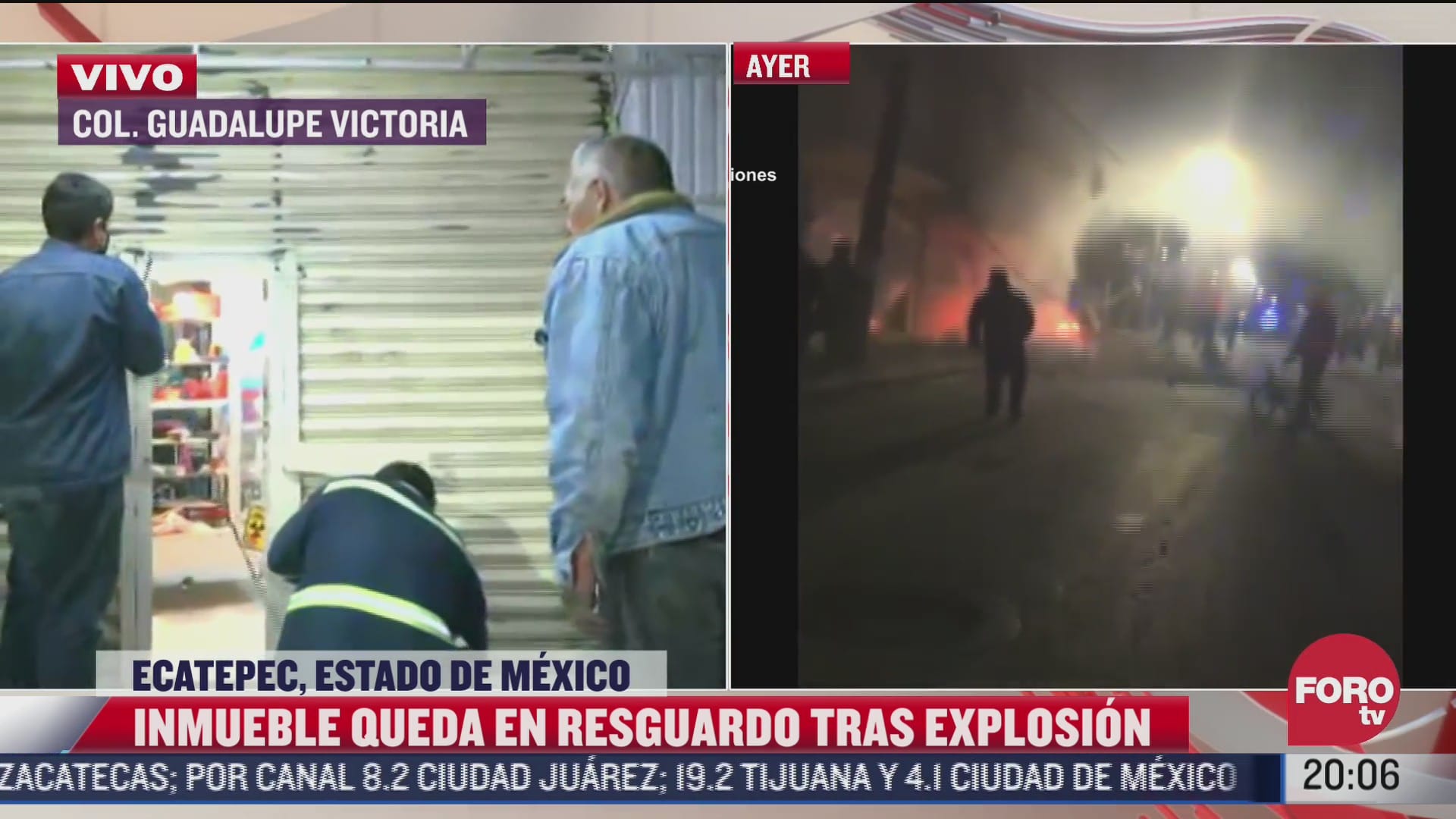 asi quedaron los comercios siniestrados tras explosion en ecatepec vecinos temen saqueos