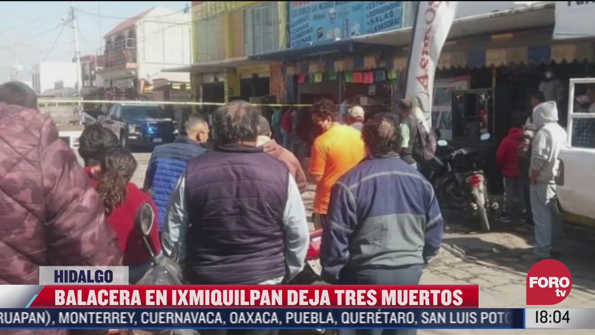 balacera en ixmiquilpan deja 3 muertos en hidalgo