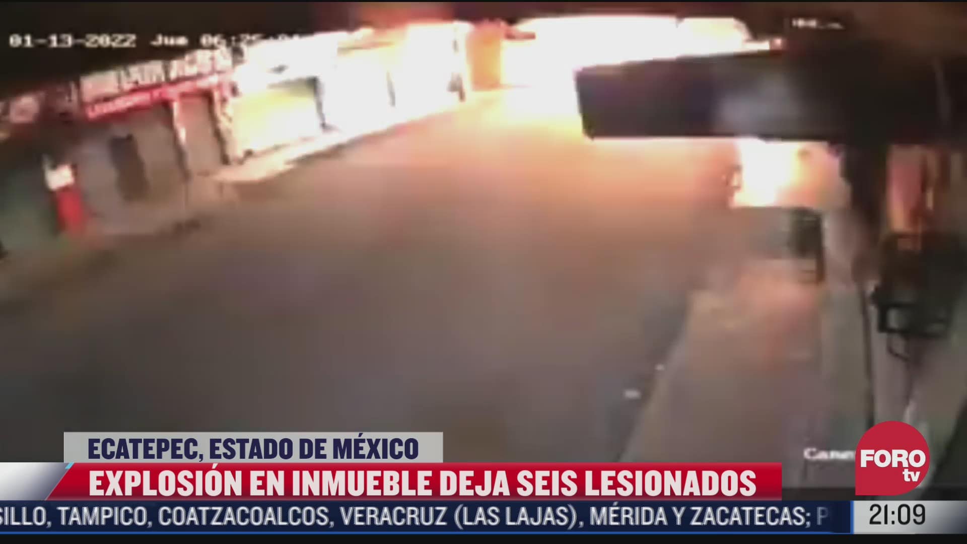 captan momento de explosion de gas en ecatepec