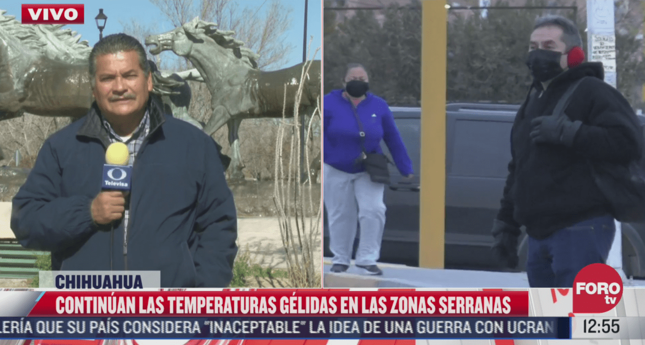 Activan alerta amarilla en Chihuahua por bajas temperaturas