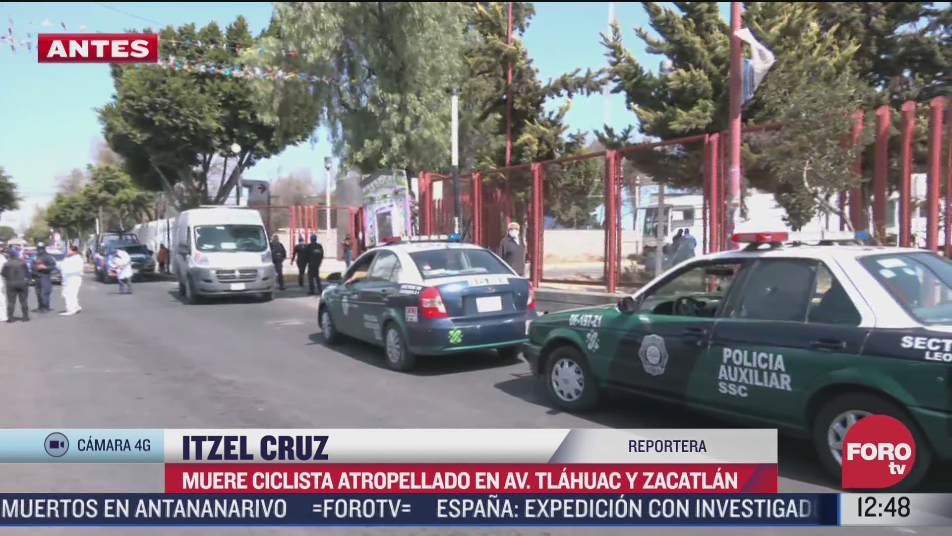 ciclista muere atropellado por camion en san lorenzo tezonco