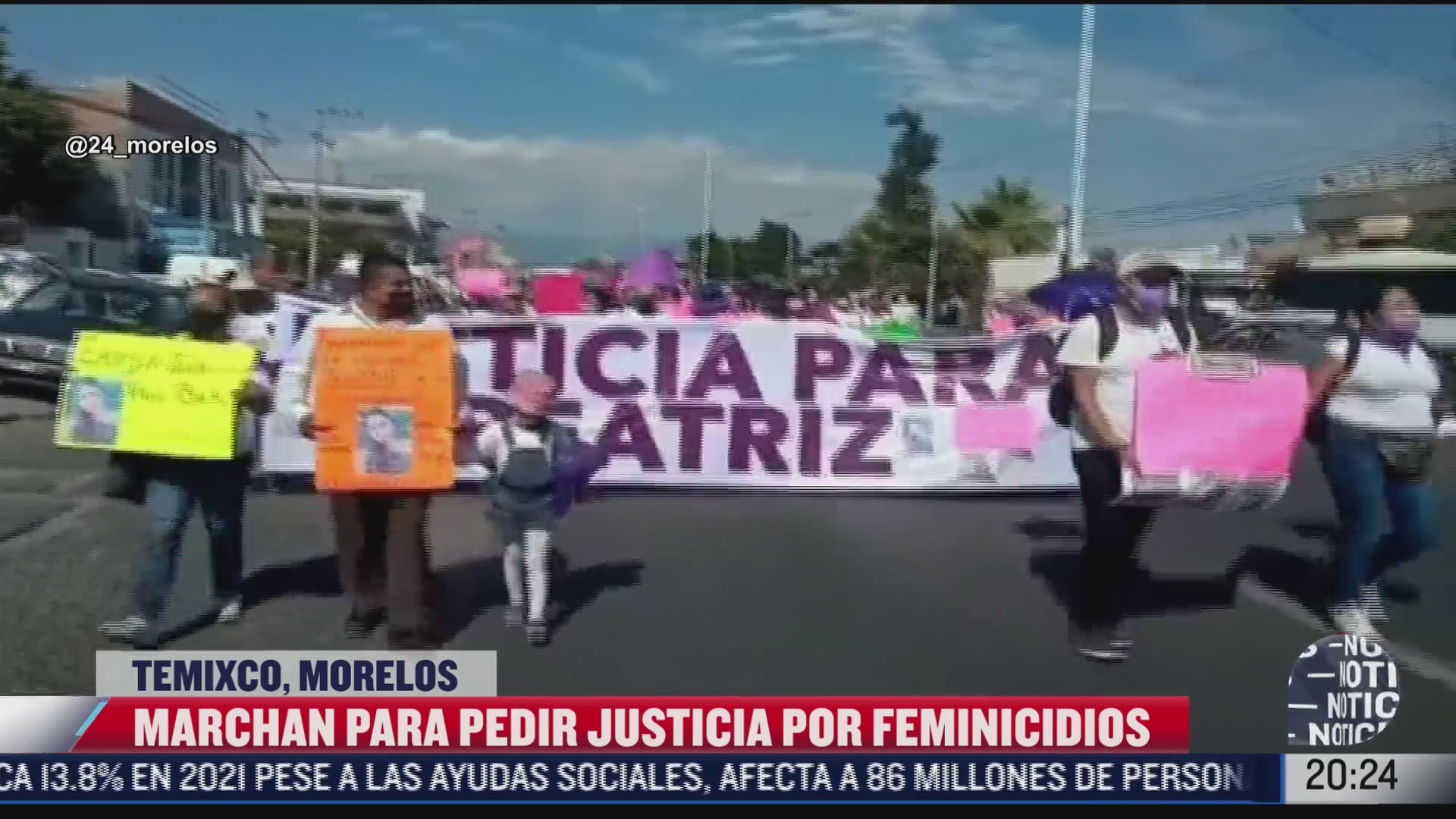 con marcha exigen justicia por dos feminicidios en temixco morelos
