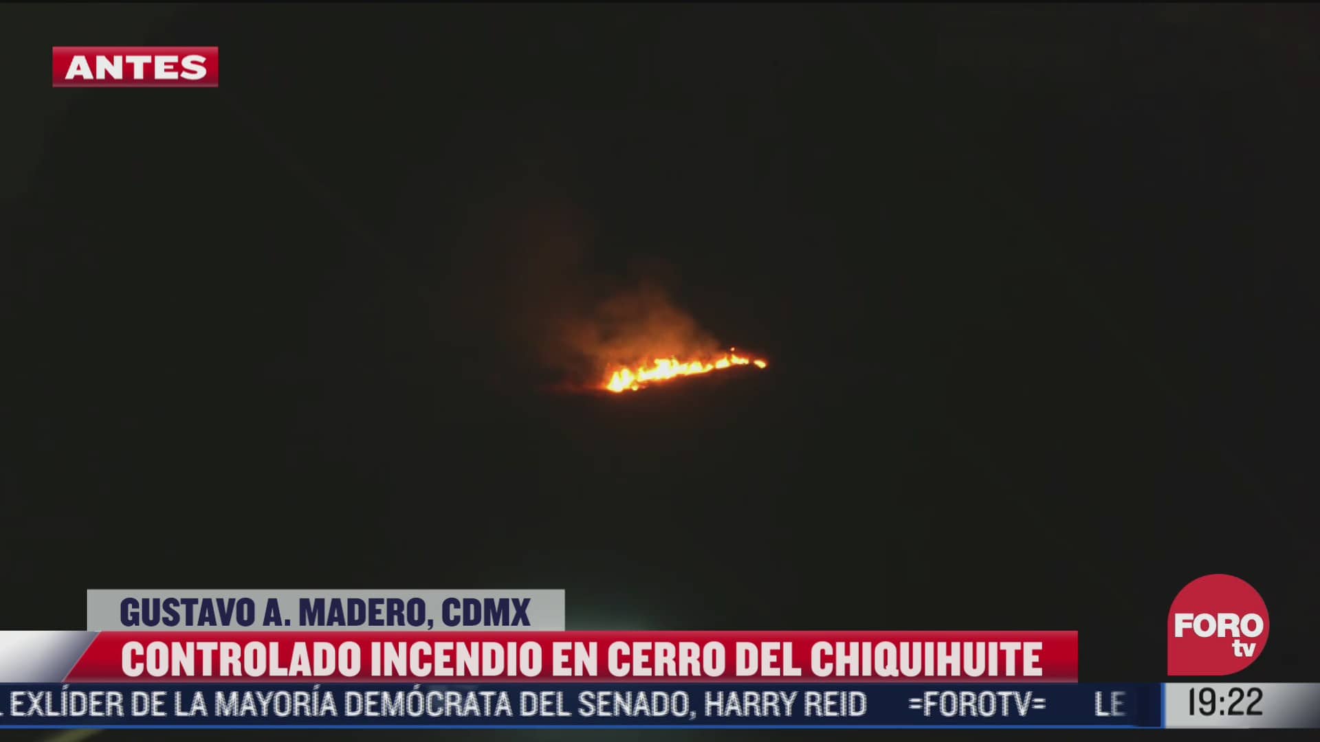controlan incendio en el cerro de chiquihuite