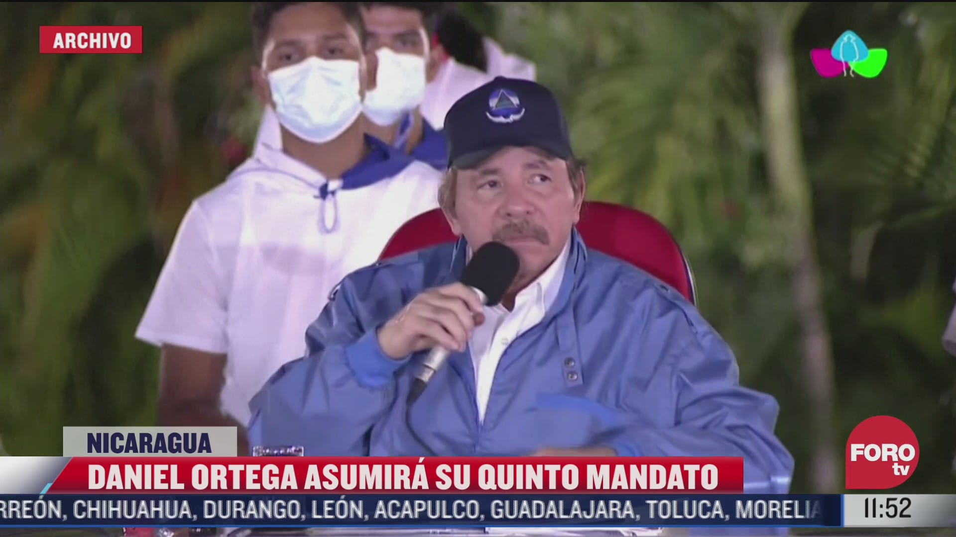daniel ortega inicia nuevo periodo presidencial en nicaragua
