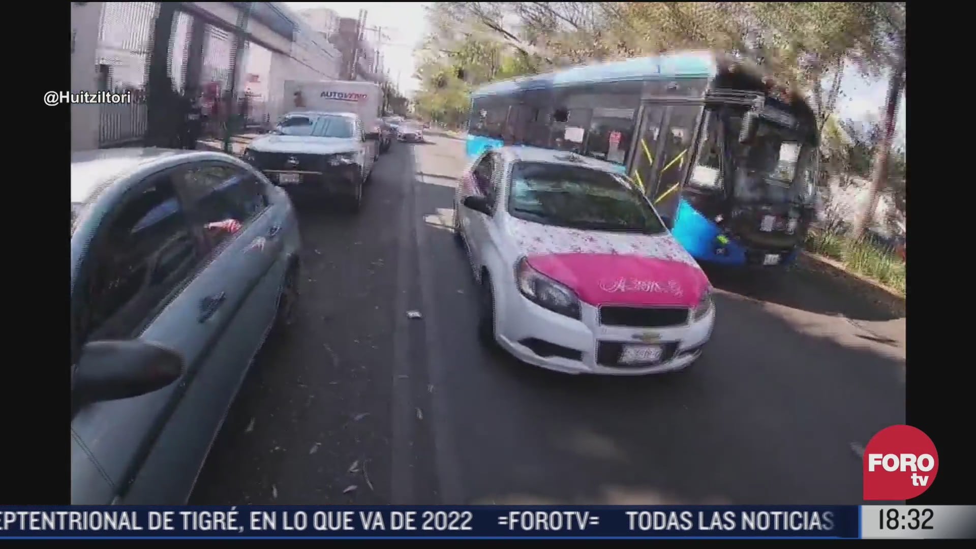 denuncian a taxista abusivo en calles de la cdmx