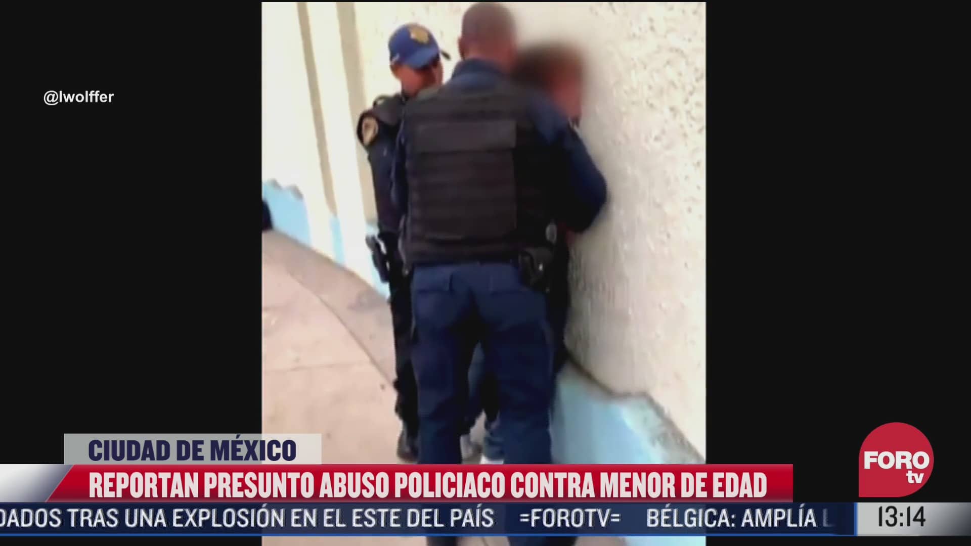 denuncian caso de abuso policial en el parque mexico de cdmx