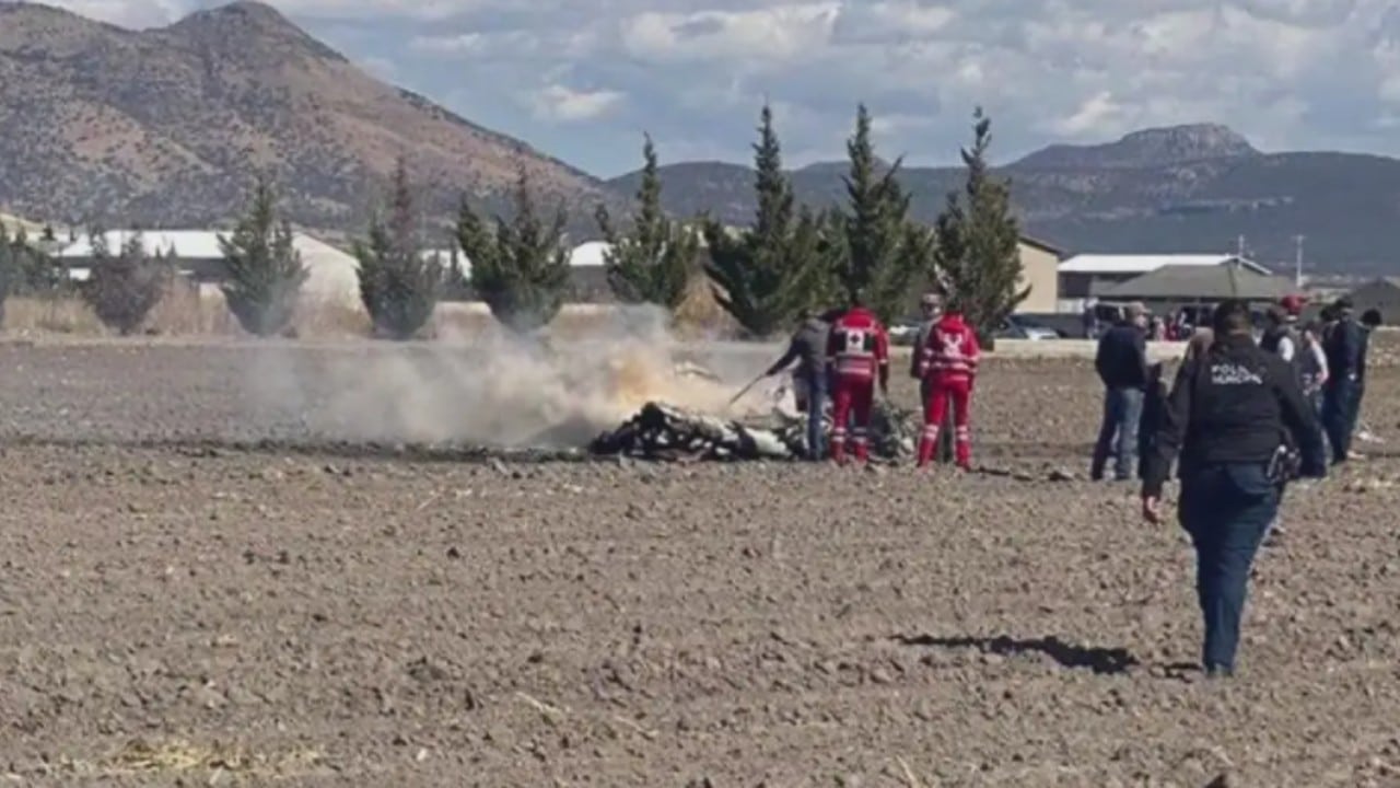 Desplome de avioneta en Cuauhtémoc, Chihuahua, deja dos muertos