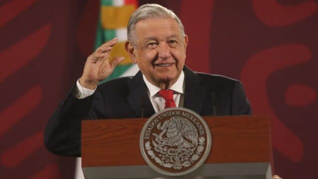 El presidente de México, Andrés Manuel López Obrador, en conferencia mañanera