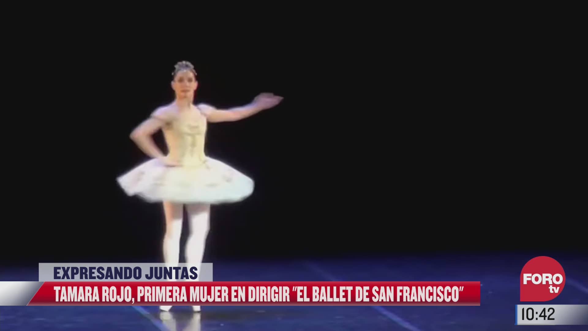 expresandojuntas tamara rojas la primera mujer en dirigir el ballet de san francisco
