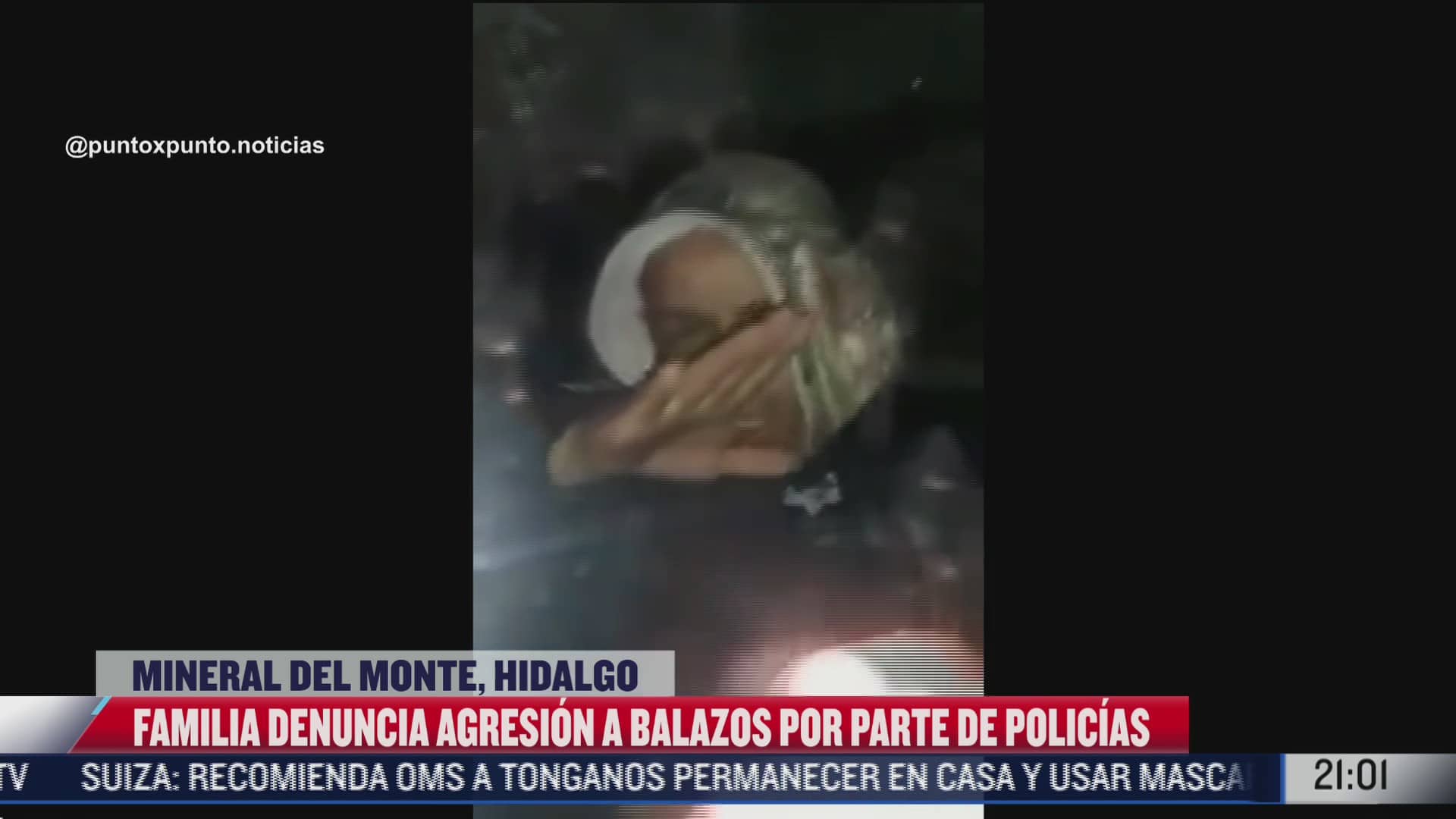 familia denuncia agresion a balazos por parte de policias en mineral del monte hidalgo