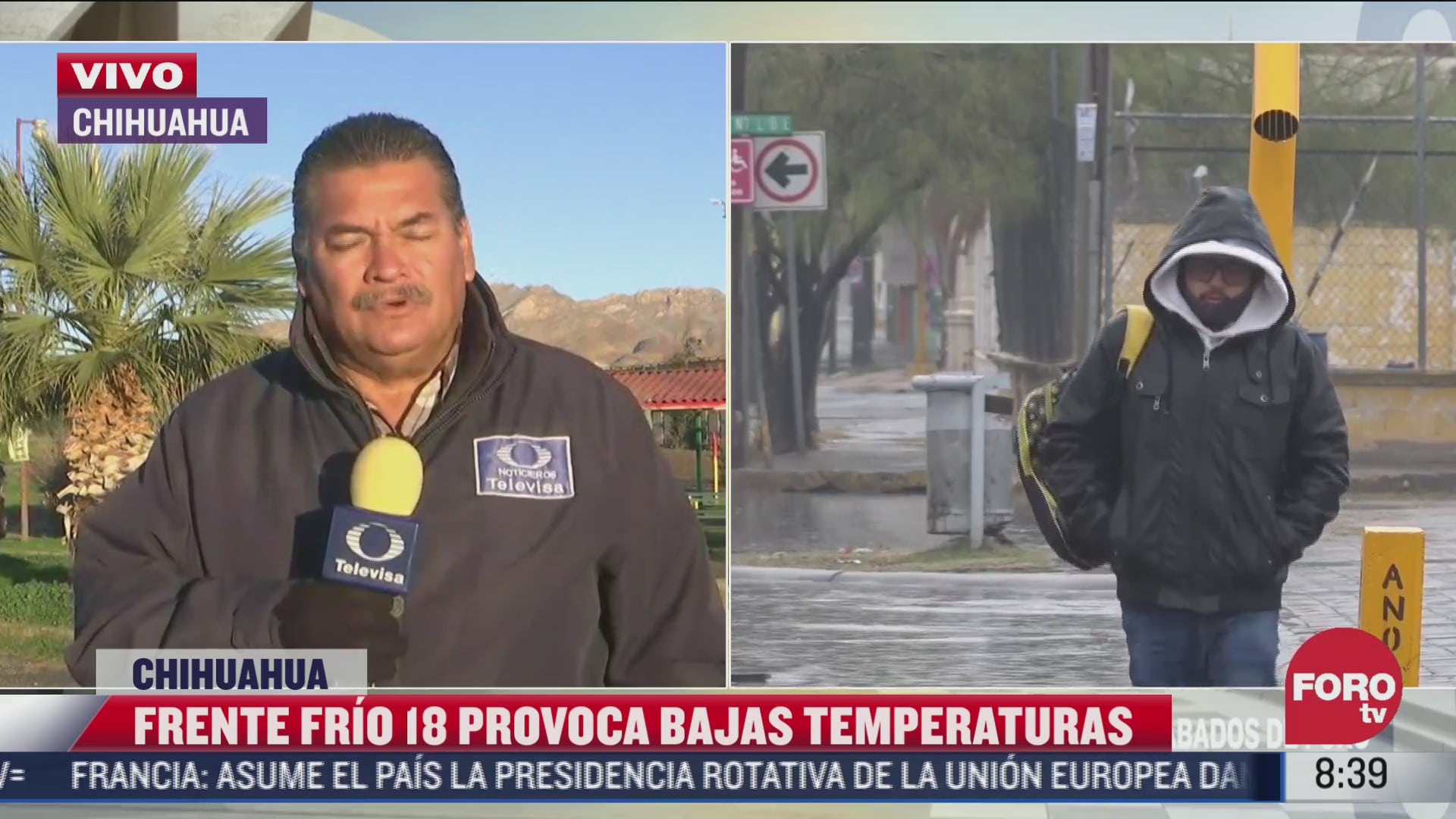 frente frio numero 18 provoca bajas temperaturas en chihuahua