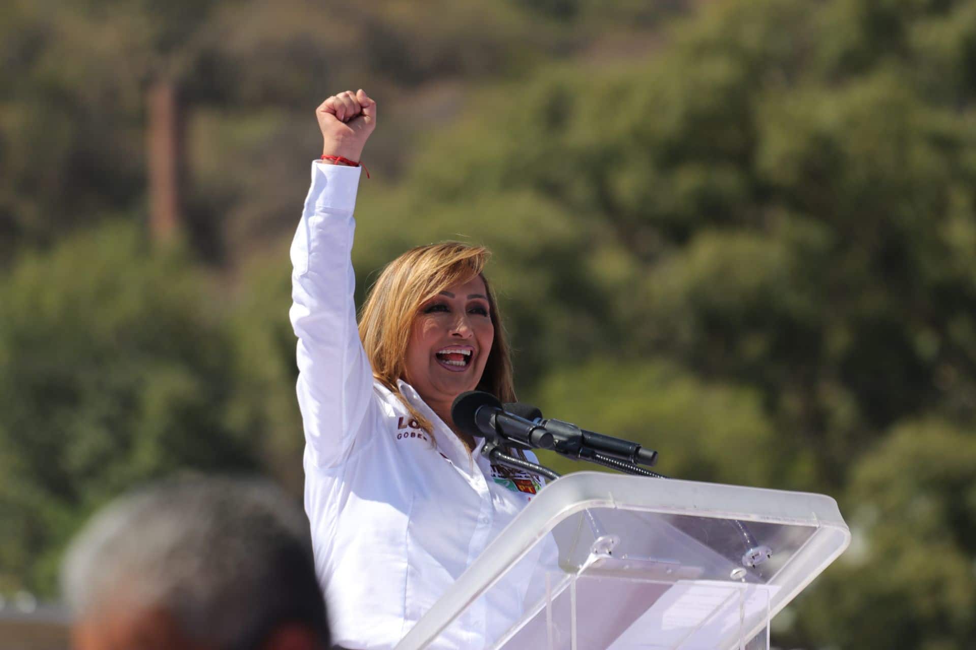 Lorena Cuéllar, gobernadora de Tlaxcala, da positivo a covid
