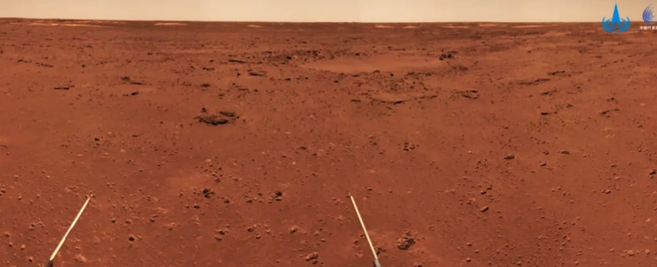 La misión china Tianwen-1 envía nuevas y espectaculares imágenes desde Marte