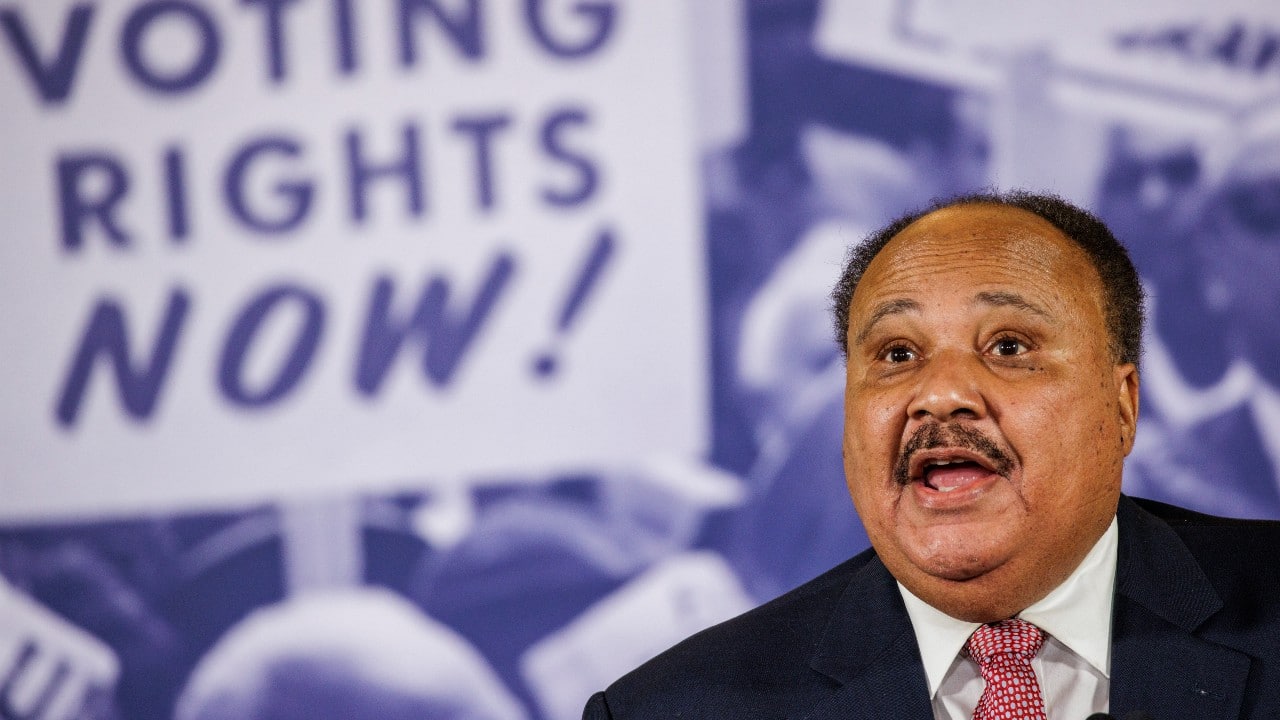 Hijo de Martin Luther King pide a Biden y al Senado aprobar ley para proteger el voto