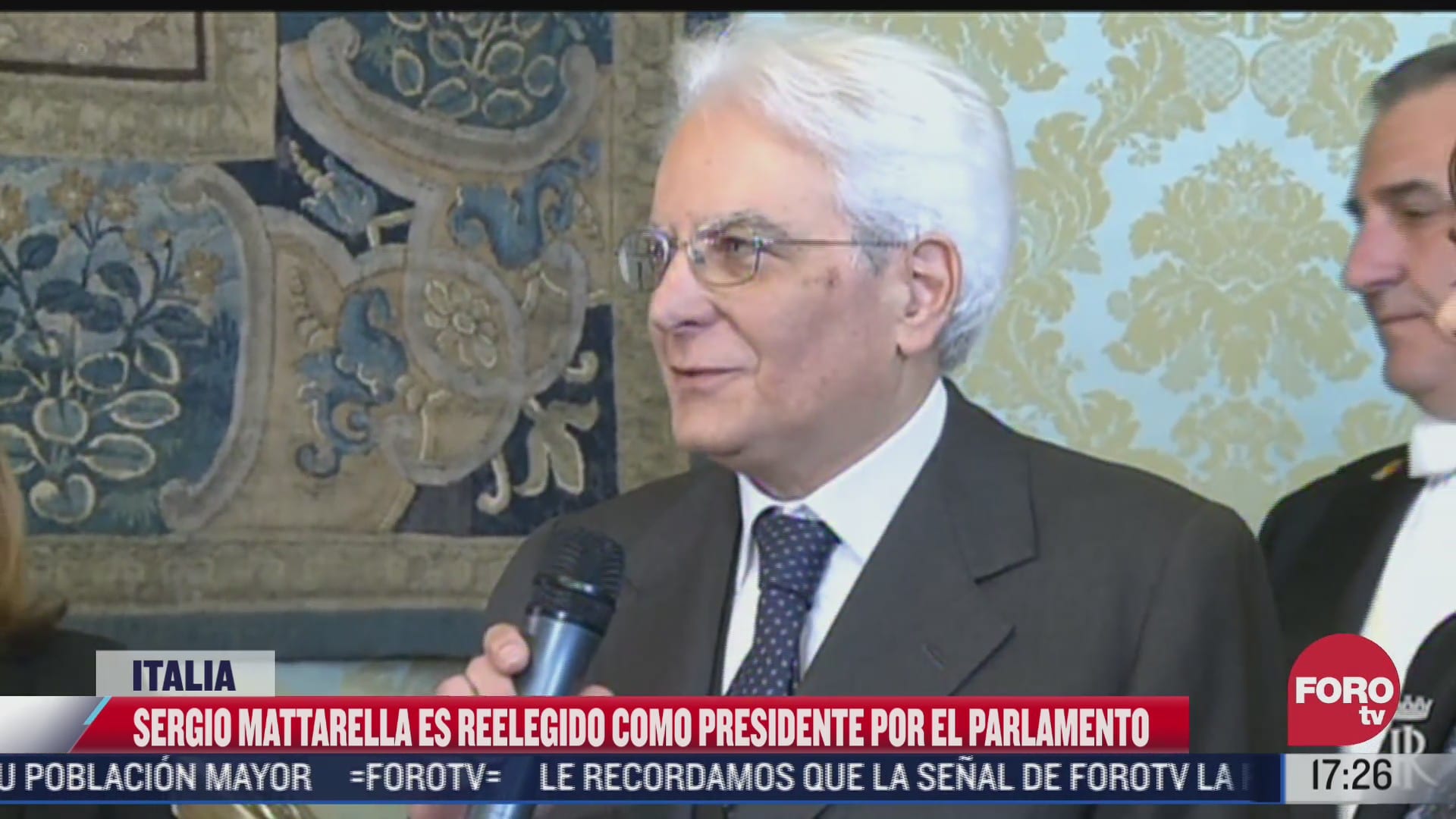 mattarella es electo para segundo mandato como presidente de italia