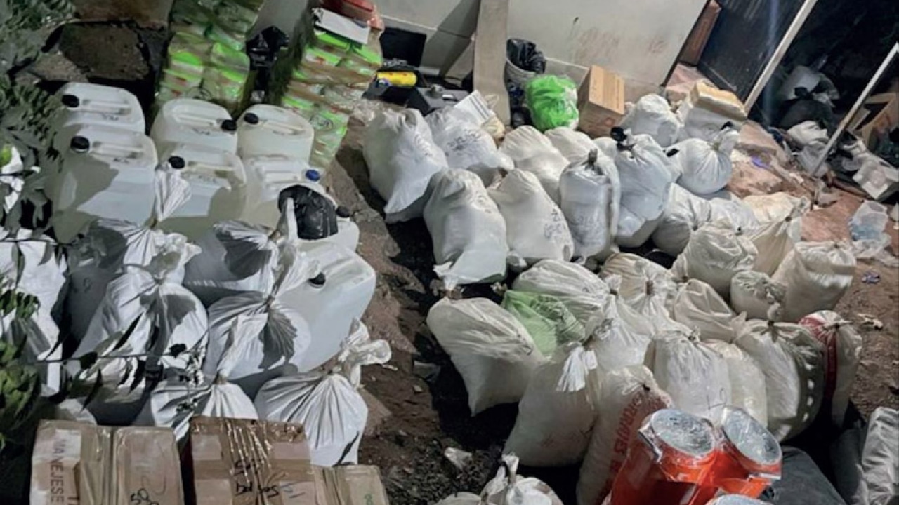 Elementos de la Sedena aseguraron casi 6 toneladas de metanfetamina en Culiacán, Sinaloa