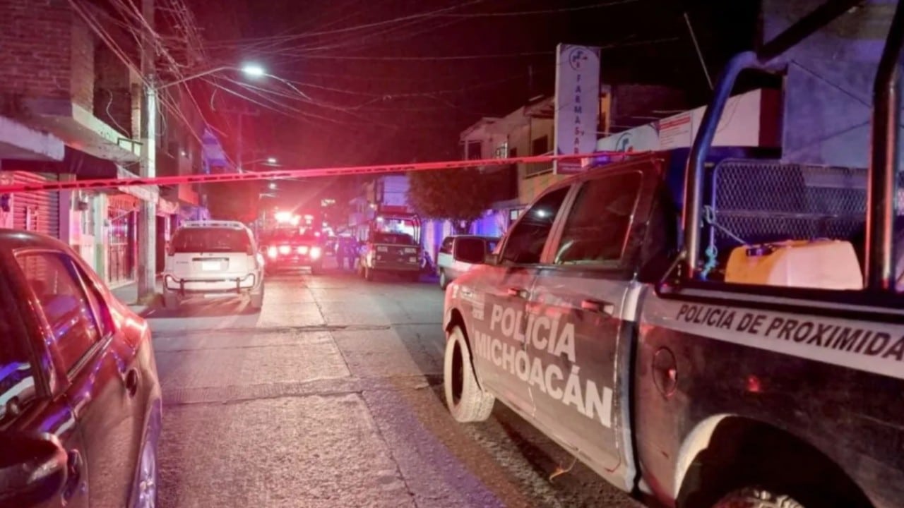 Autoridades atienden balacera en Michoacán (Twitter:@ImperioNonline)