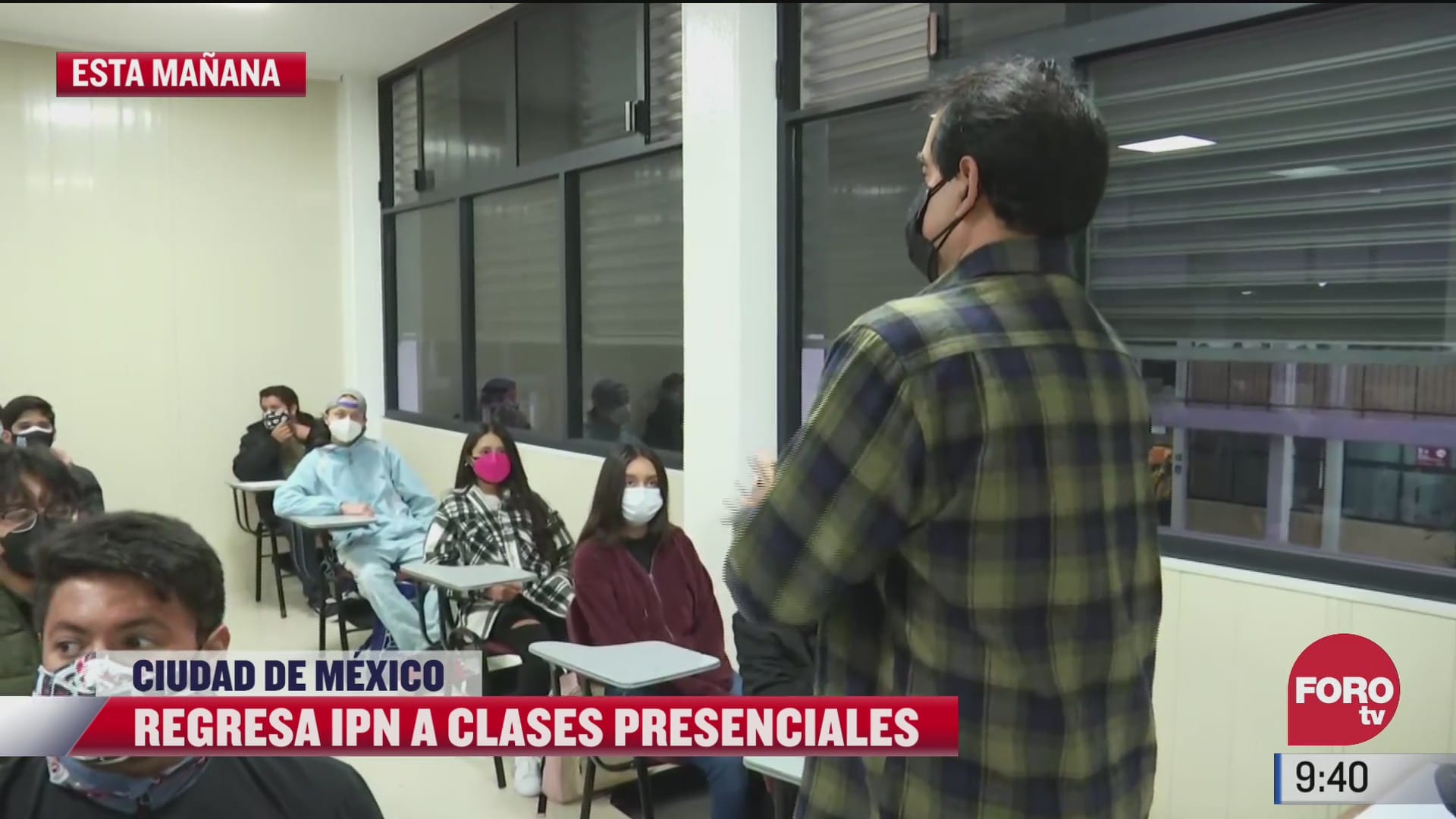 miles de estudiantes del ipn regresan a clases presenciales