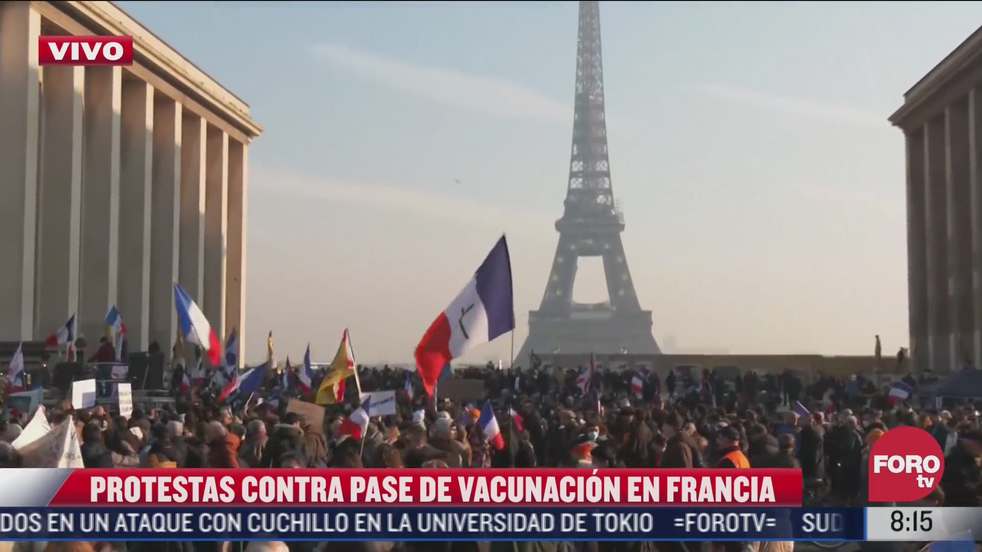 miles protestan en francia contra el pase de vacunacion covid