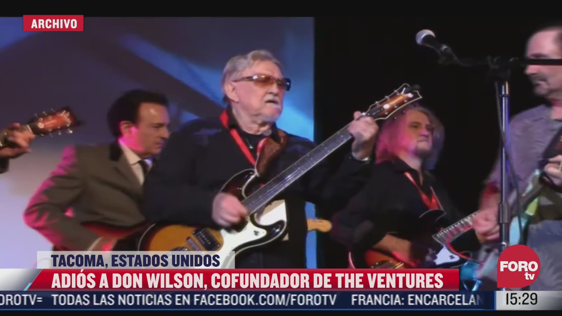 murio don wilson cofundador de the ventures