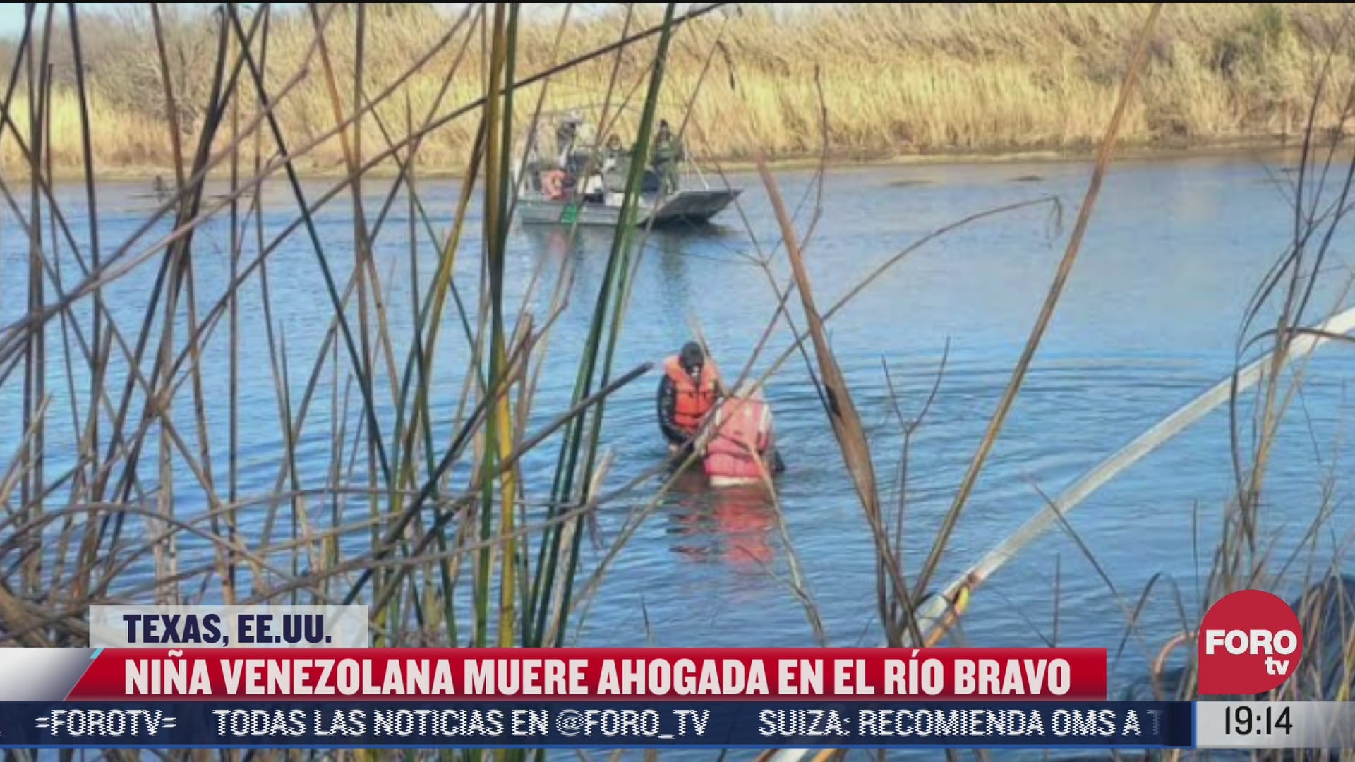 nina venezolana muere ahogada en el rio bravo