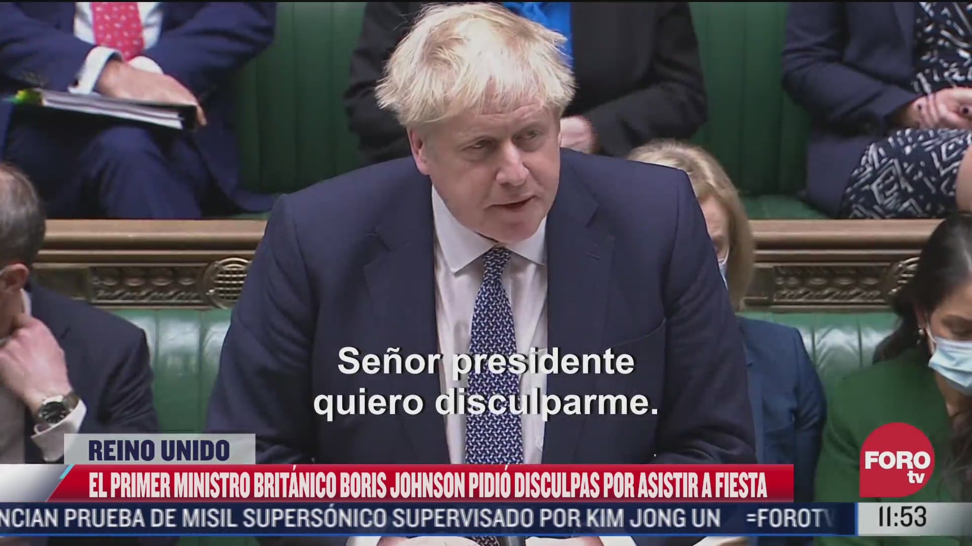primer ministro britanico boris johnson pide disculpas por asistir a fiesta
