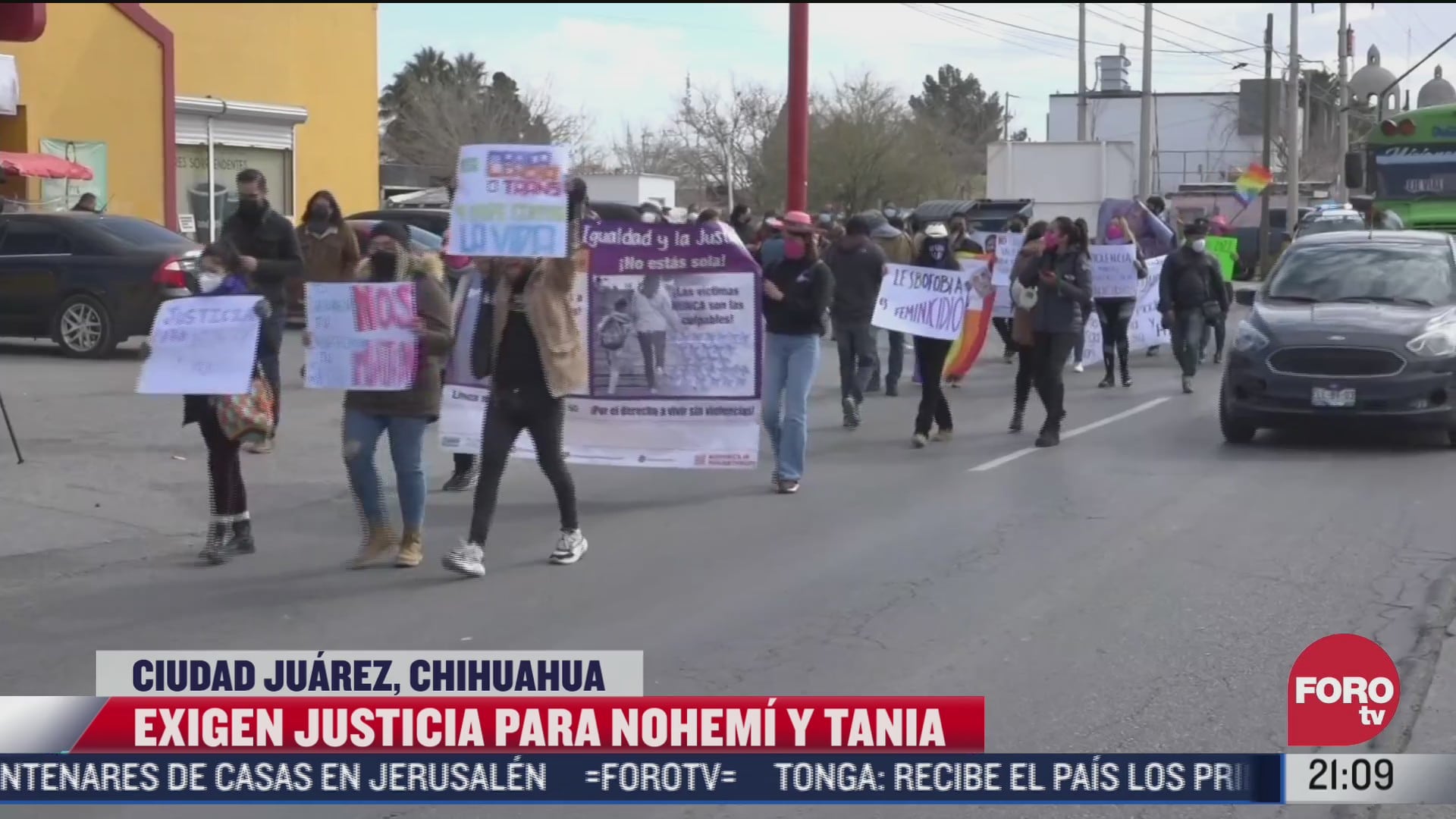 protestan en ciudad juarez por asesinato de la comunidad lgbt