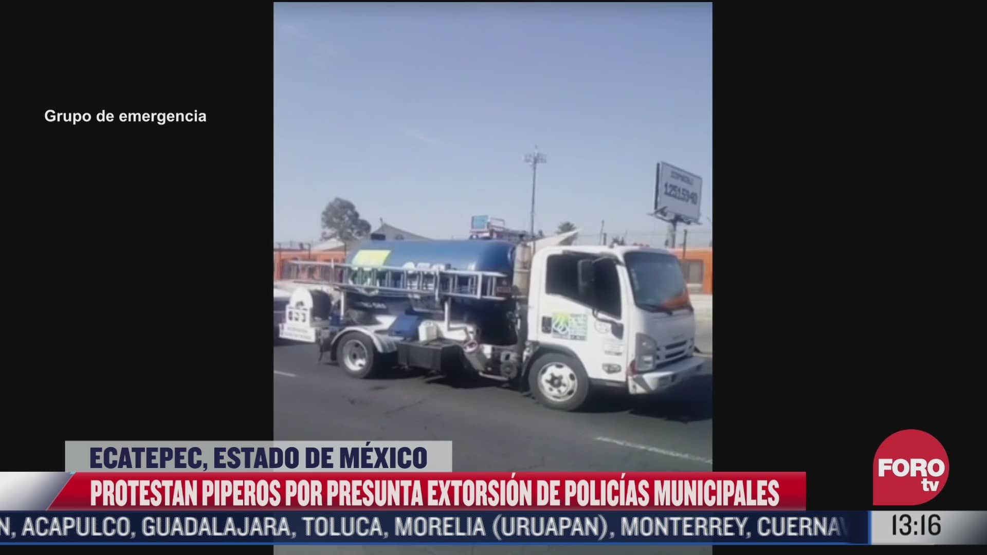protestan piperos por extorsion de policias en ecatepec