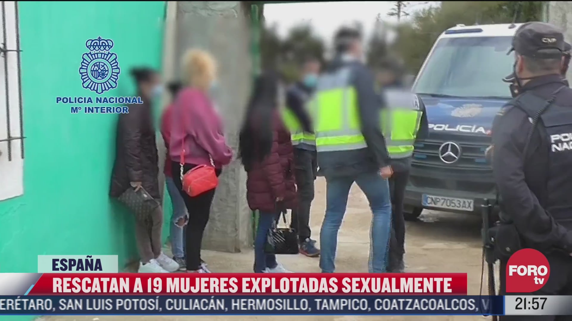 rescatan a 19 mujeres explotadas sexualmente en espana