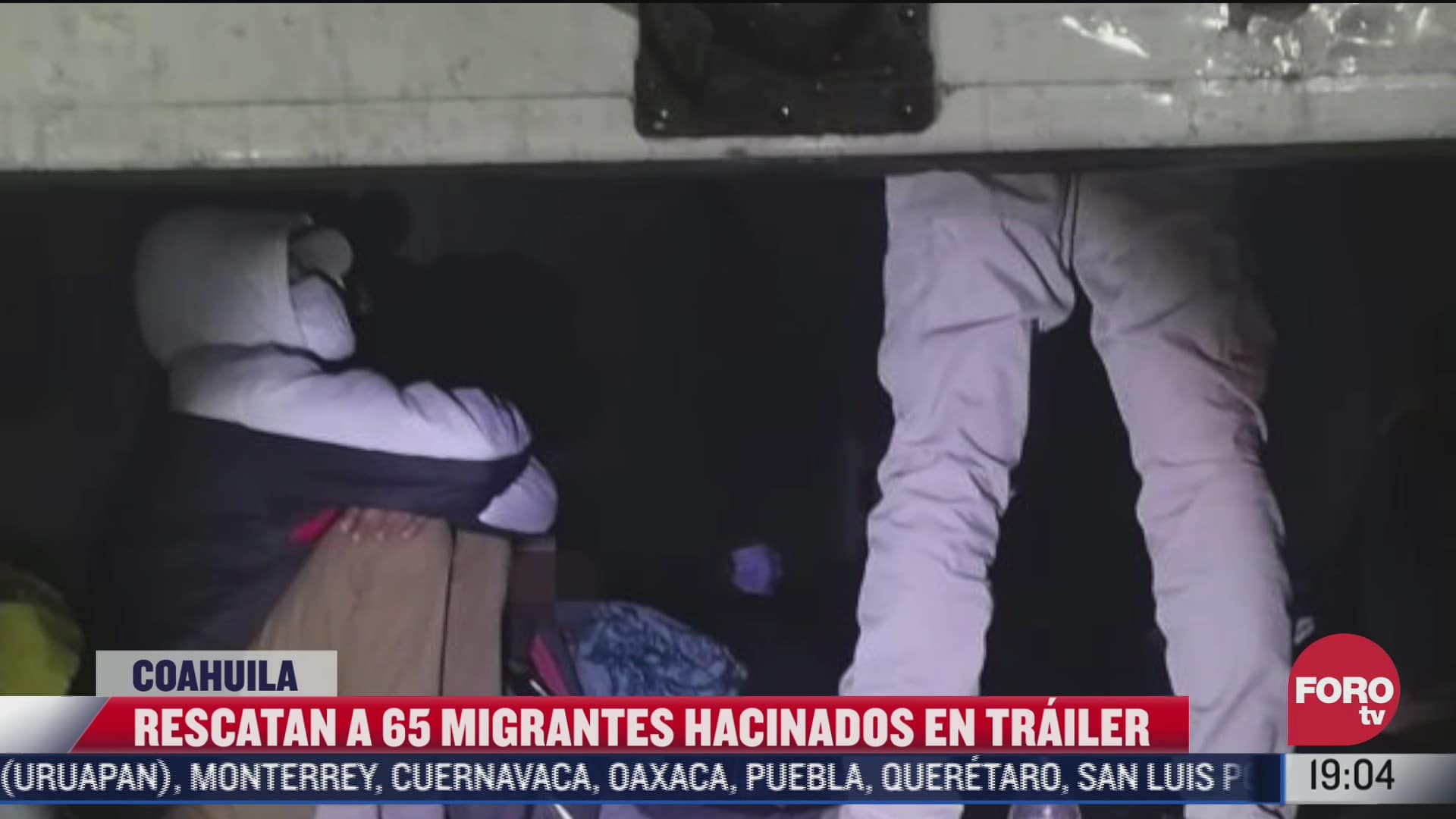 rescatan a 65 migrantes en coahuila