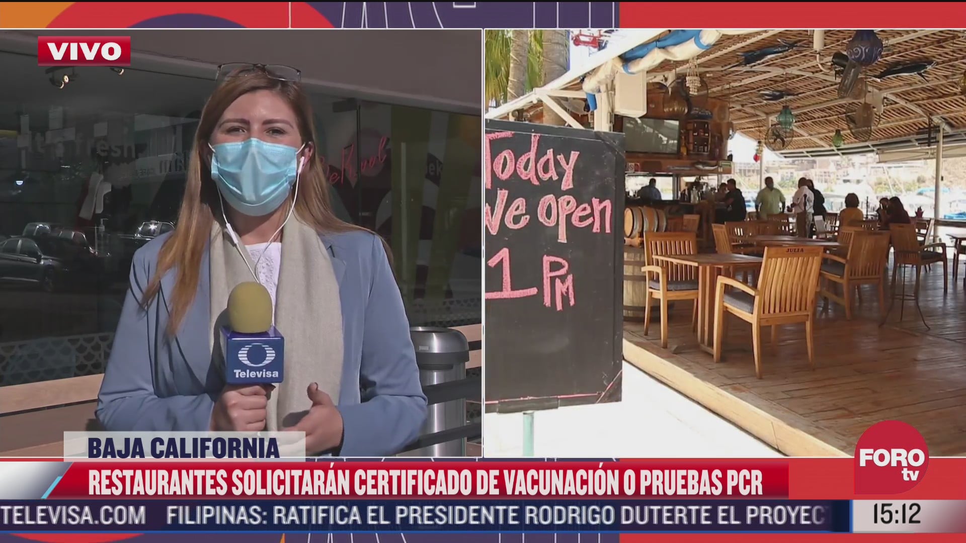 restaurantes solicitaran certificado de vacunacion en baja california