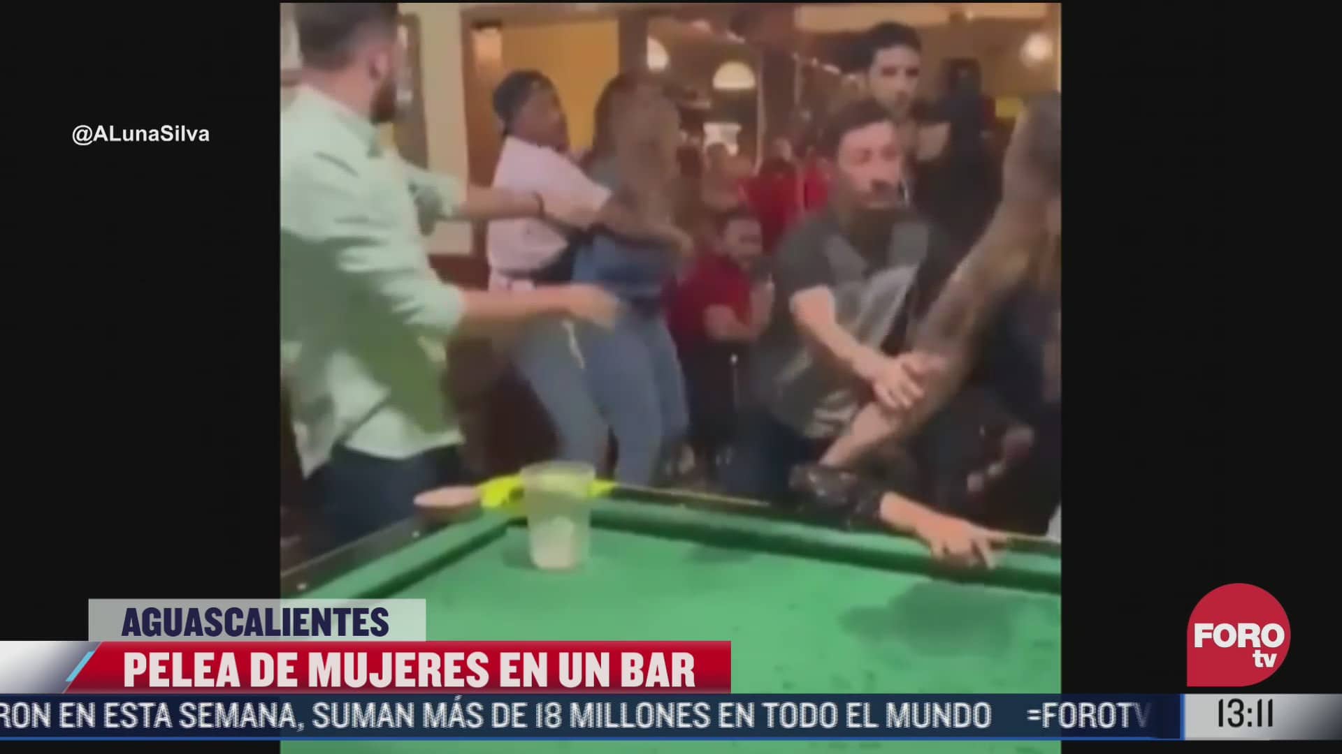 se registra pelea entre mujeres en un bar de aguascalientes