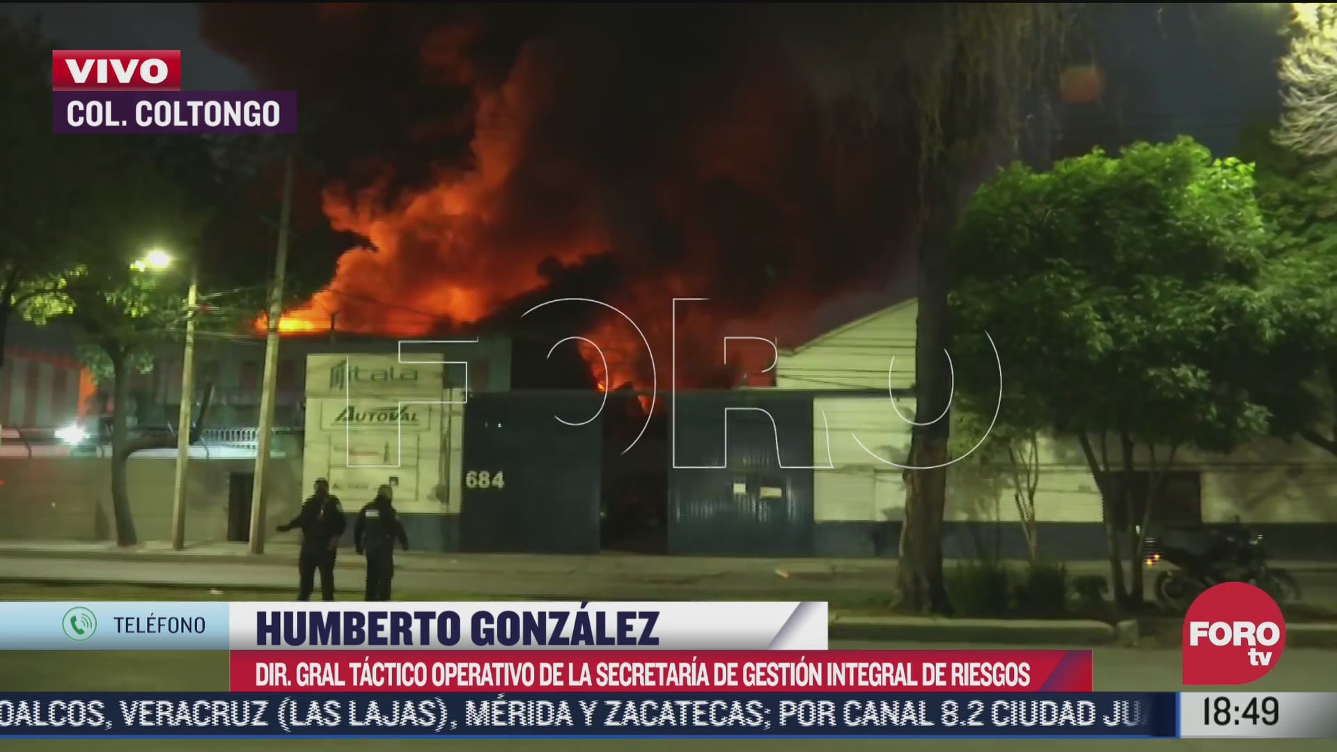 secretaria de gestion integral de riesgos pide a vecinos no acercarse a zona del incendio en azcapotzalco